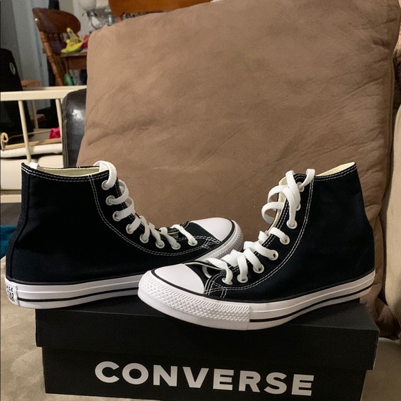 Converse Black High-Top Sneakers - Picture 3 of 3